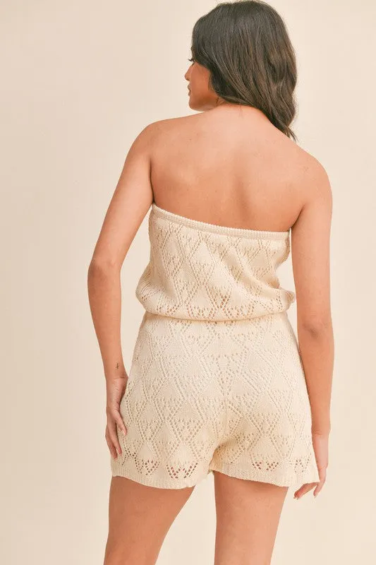 Candice Crochet Romper