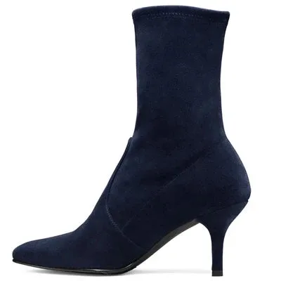 Cecillia Stretch Ankle Sock Boots - 3 Colors