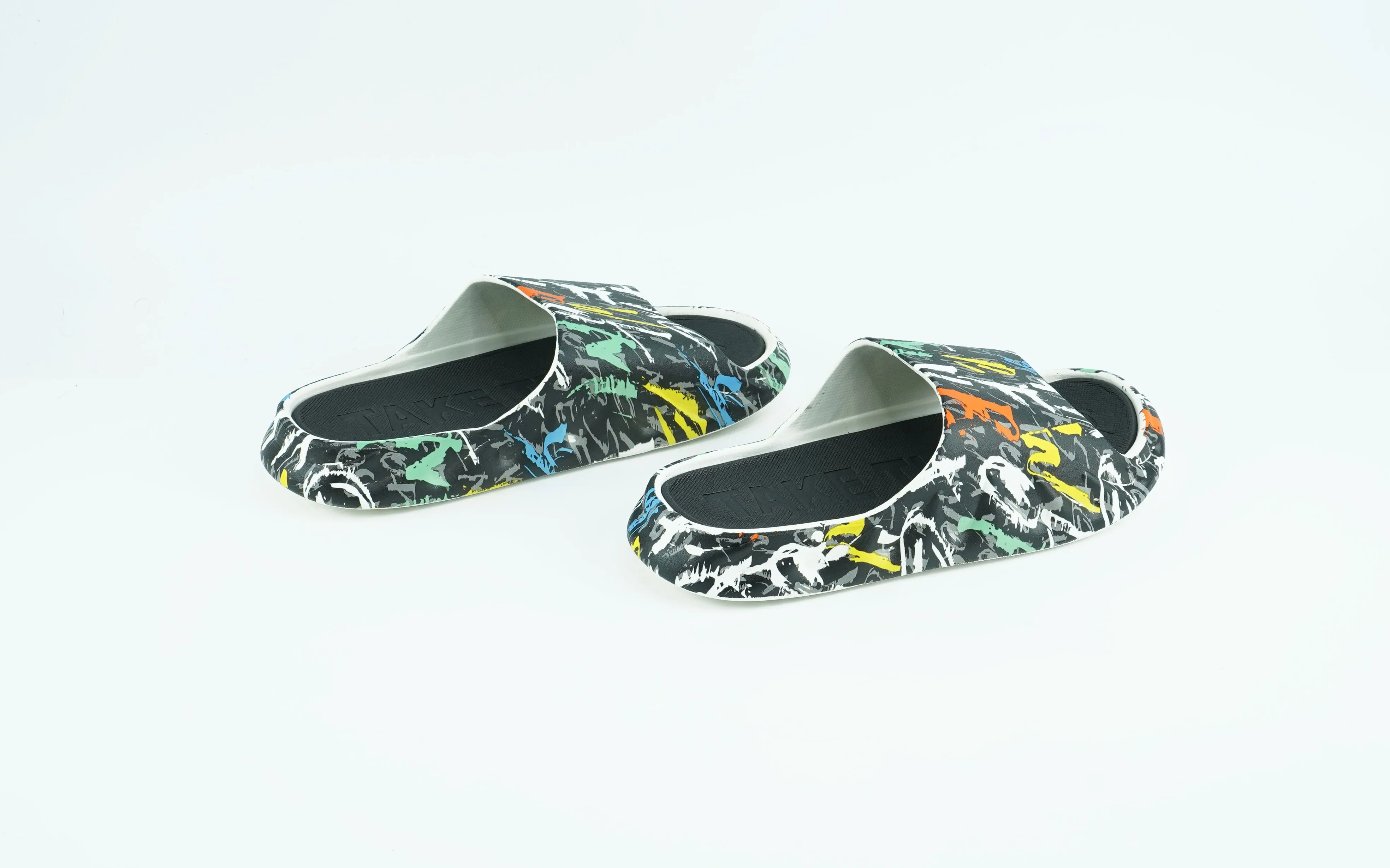 Colorful summer EVA slides for men