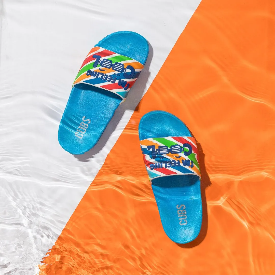 Cool Dude Stripes Slides