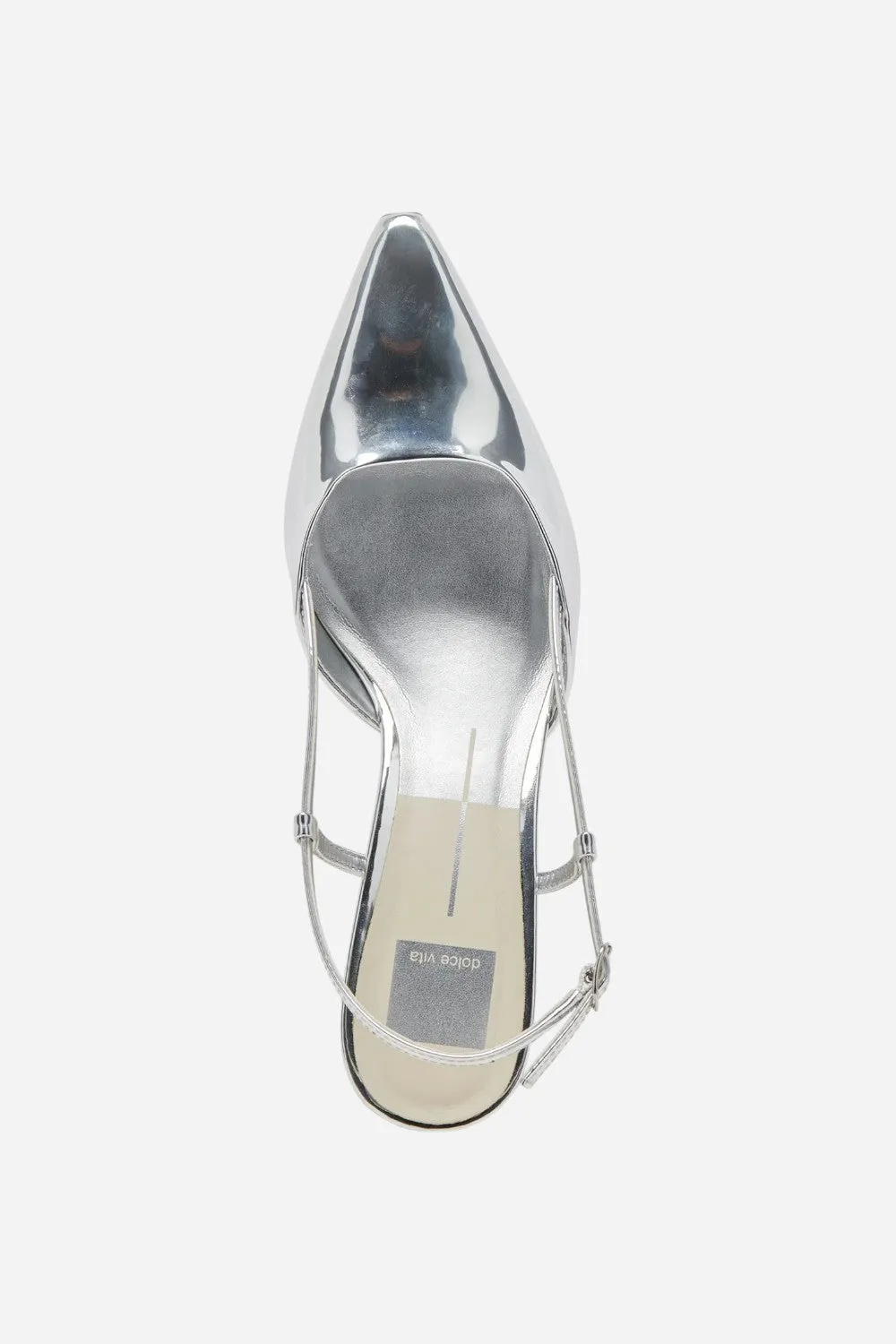 Dolce Vita Odela Heels in Silver Stella