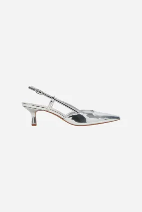 Dolce Vita Odela Heels in Silver Stella