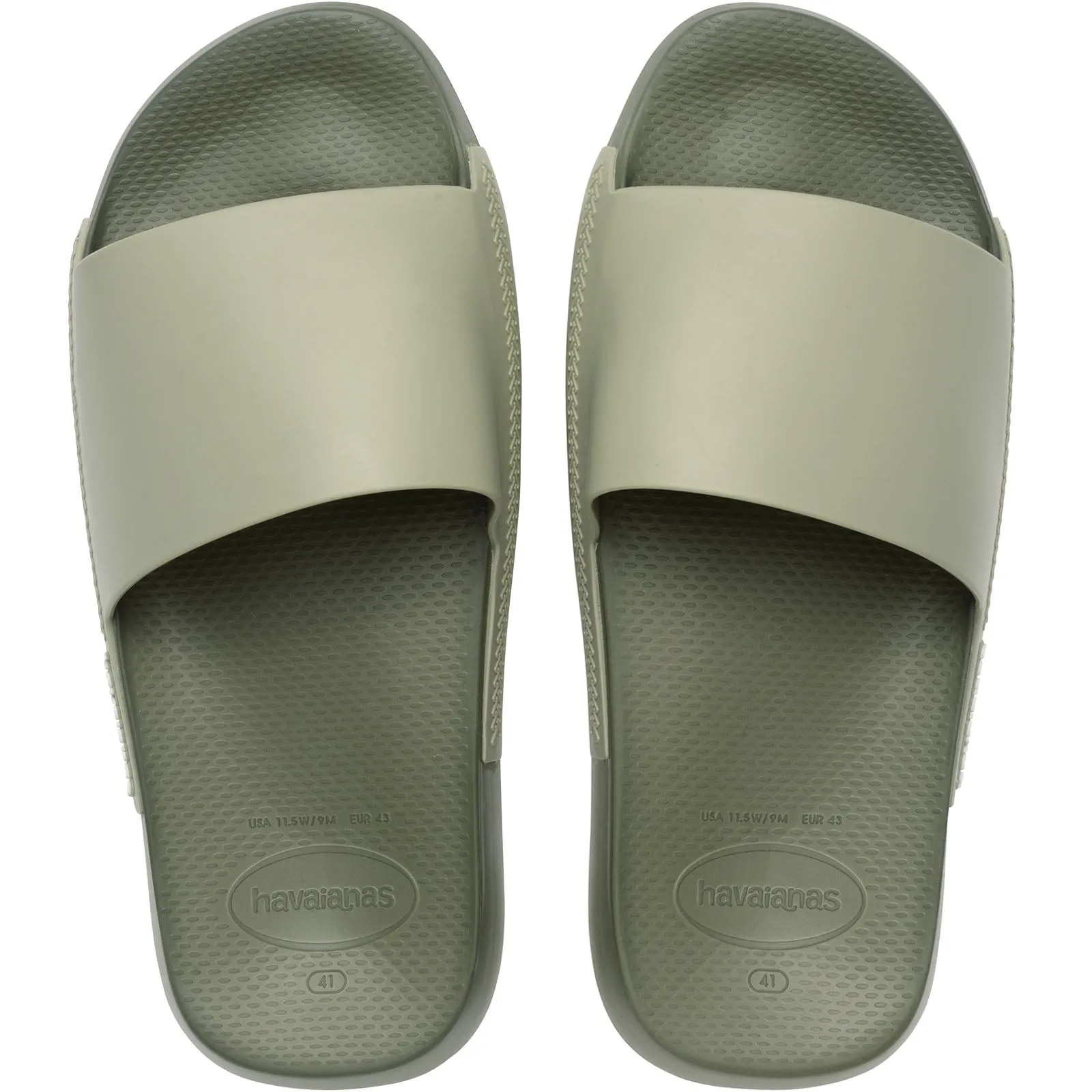 Havaianas Unisex Adults Slide Sliders - Green - 6/7 UK