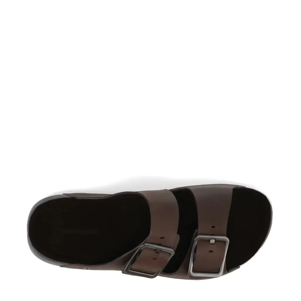 HUSH PUPPIES MENS  HOGES - BROWN