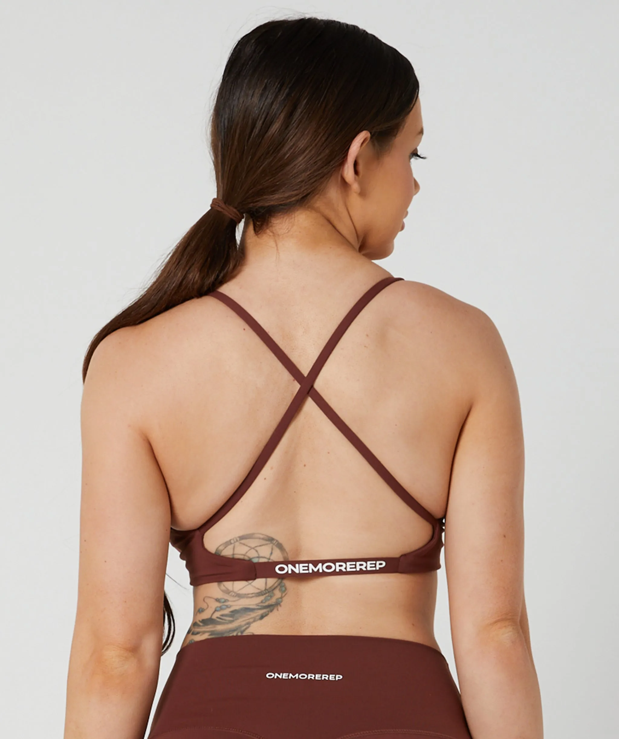 Infinity Bralette Chocolate