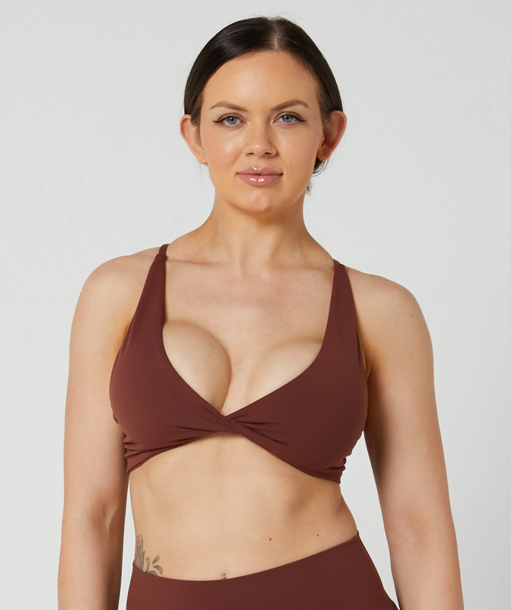 Infinity Bralette Chocolate