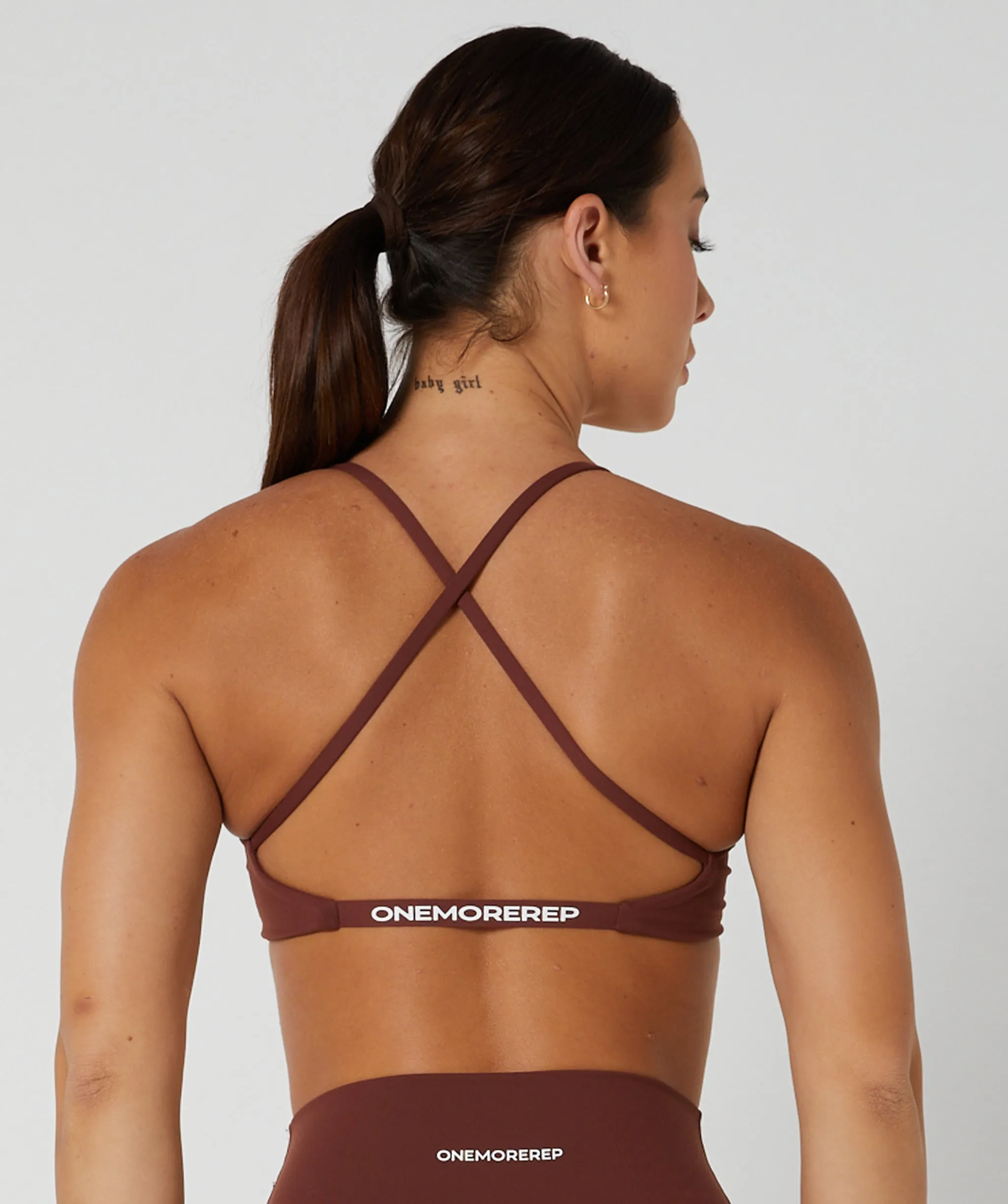 Infinity Bralette Chocolate