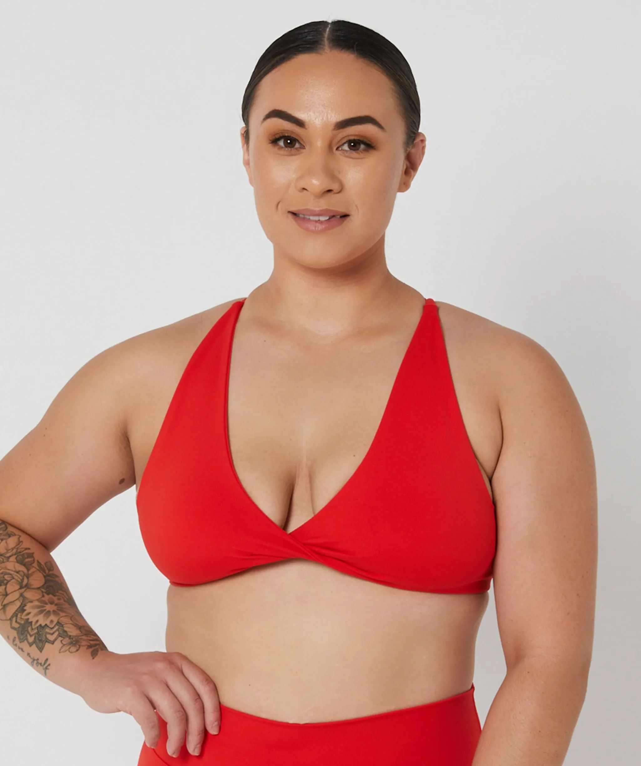 Infinity Bralette Crimson