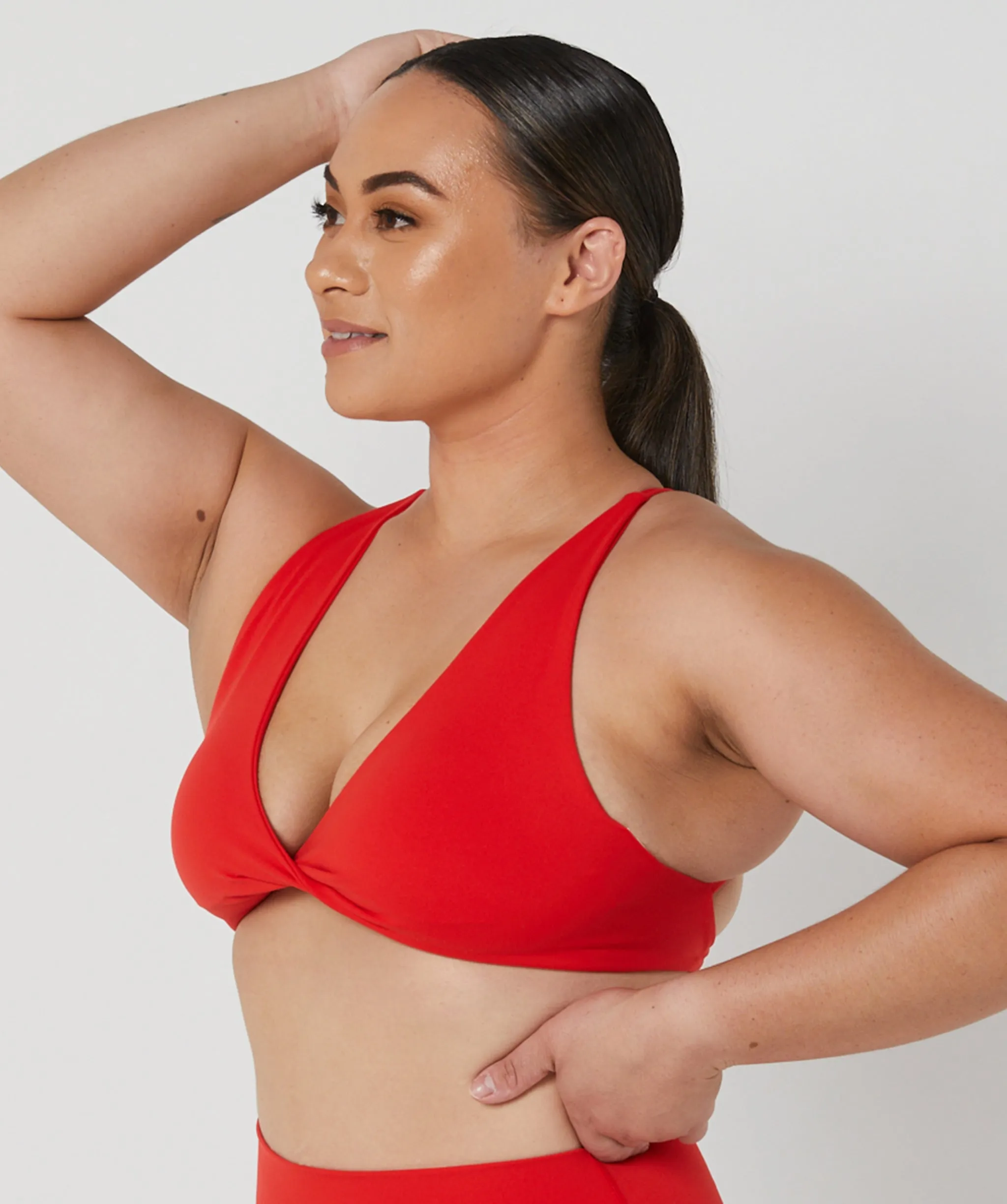 Infinity Bralette Crimson