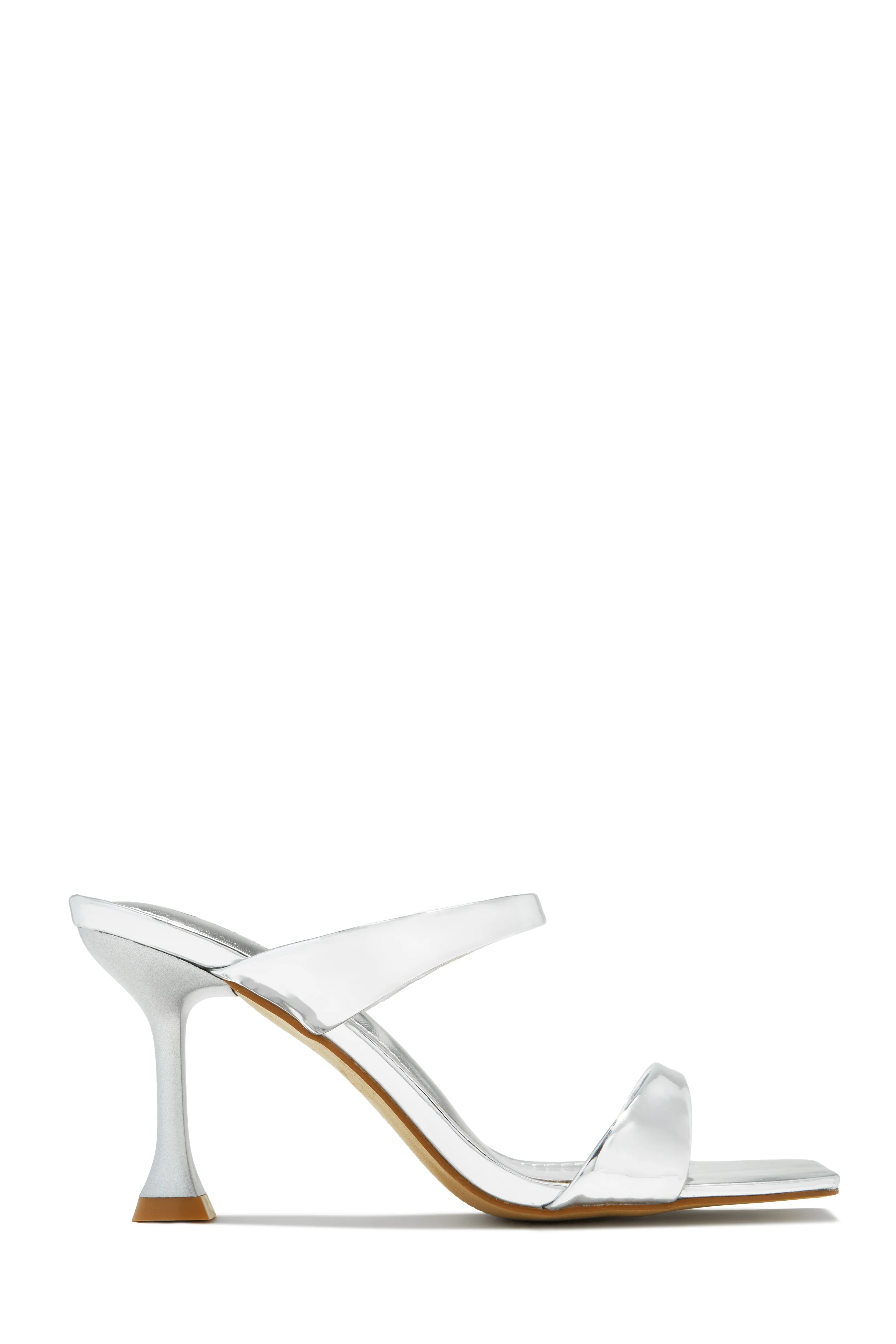 Kyazi Mule Heels - Silver