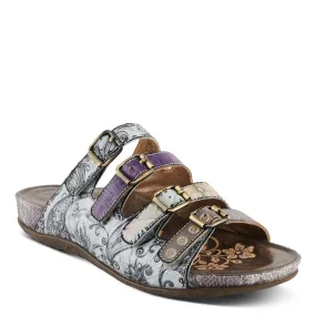 L'Artiste Chaima Slipon Open Toe Sandals