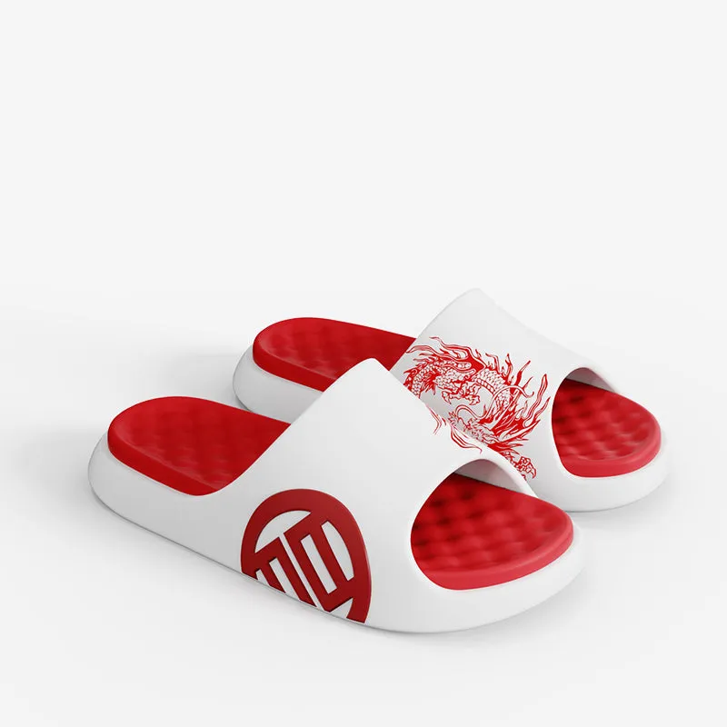 LUXIAOJUN Sports Slides - Red