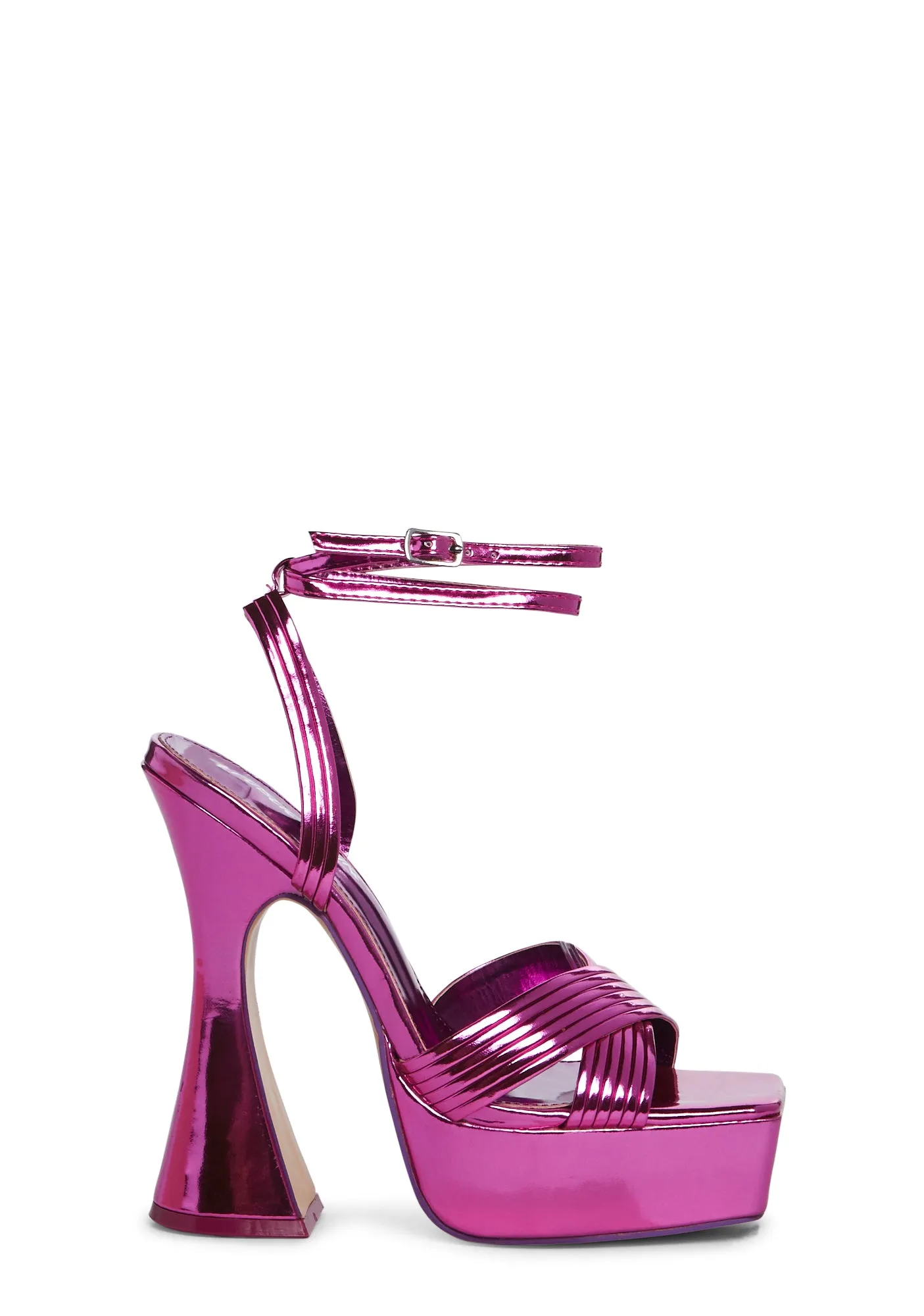 Myla Platform Heels- Pink