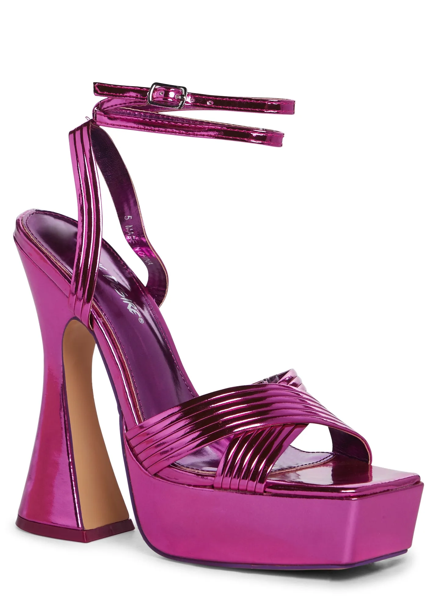 Myla Platform Heels- Pink