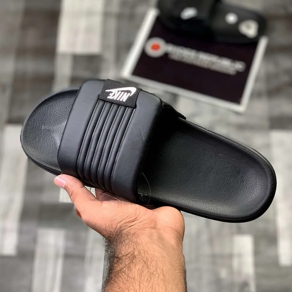 NK off-courtt adjust slide (All Black)