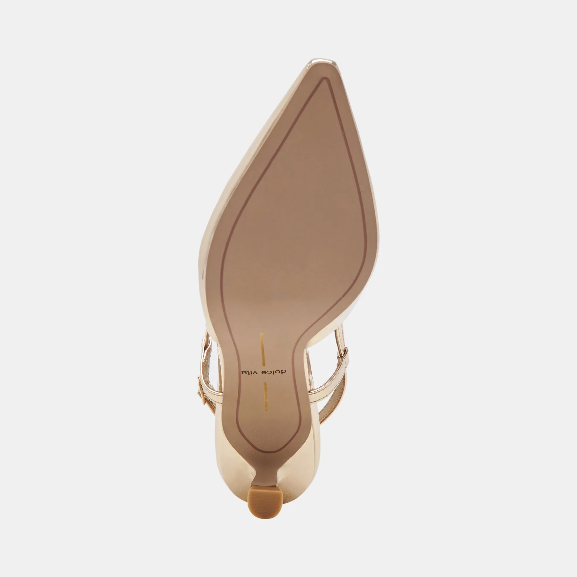 ODELA HEELS LIGHT GOLD STELLA