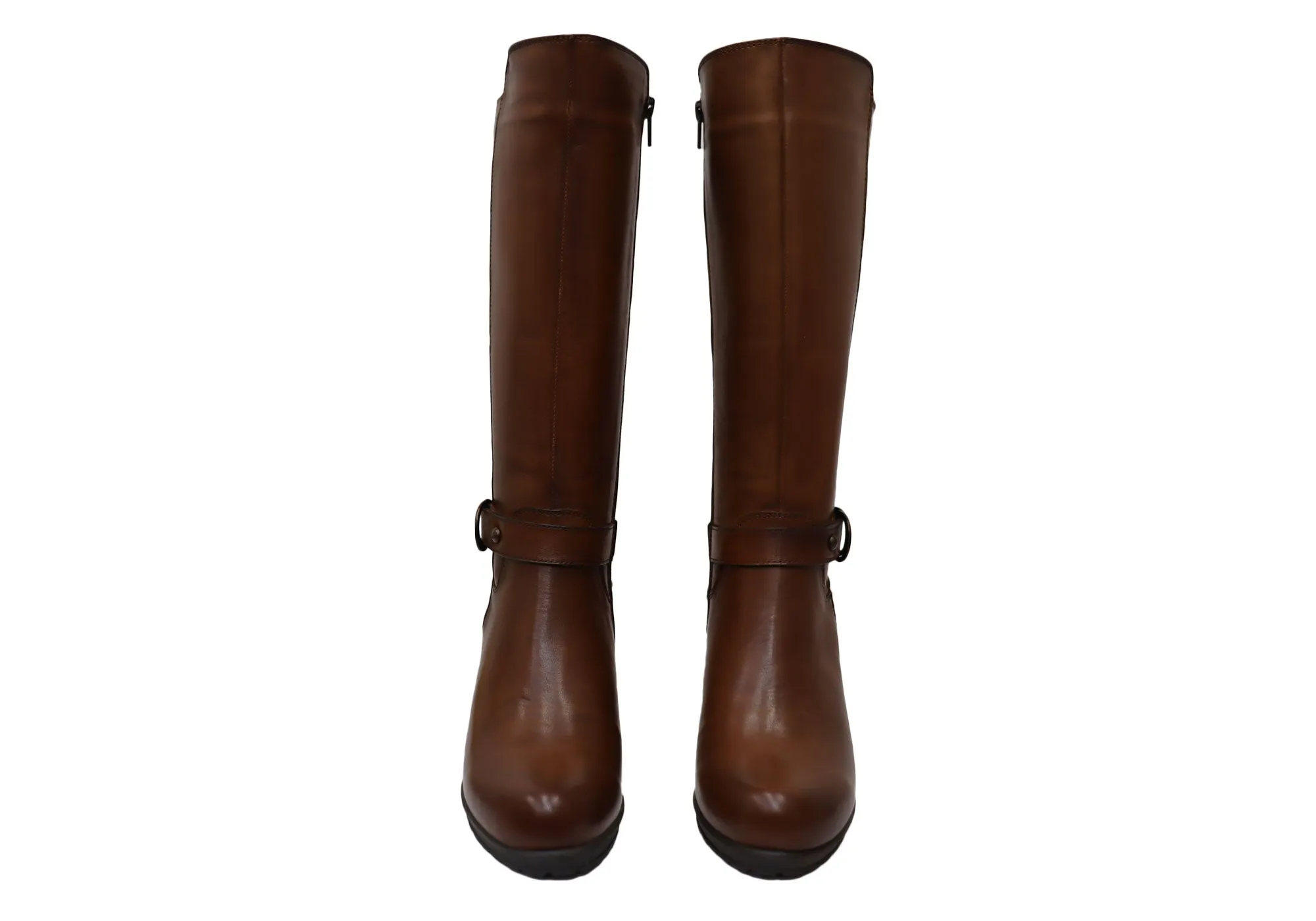 Orizonte Cadby Womens European Comfortable Leather Knee High Boots