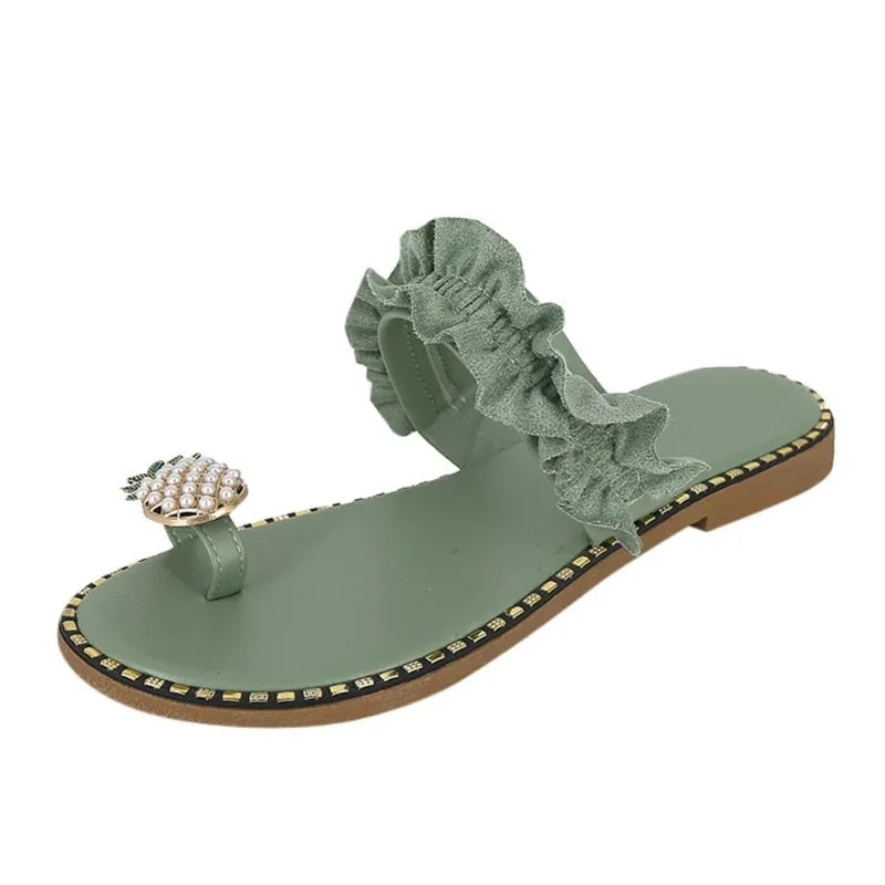 Pineapple Pearl Flat Toe