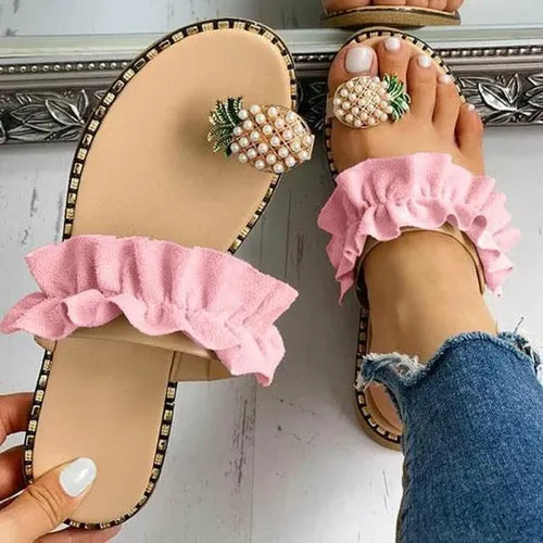 Pineapple Pearl Flat Toe