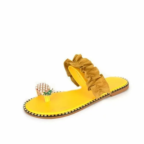 Pineapple Pearl Flat Toe