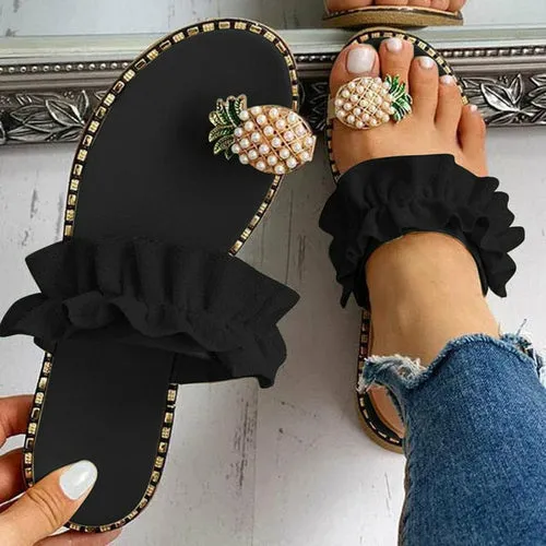 Pineapple Pearl Flat Toe