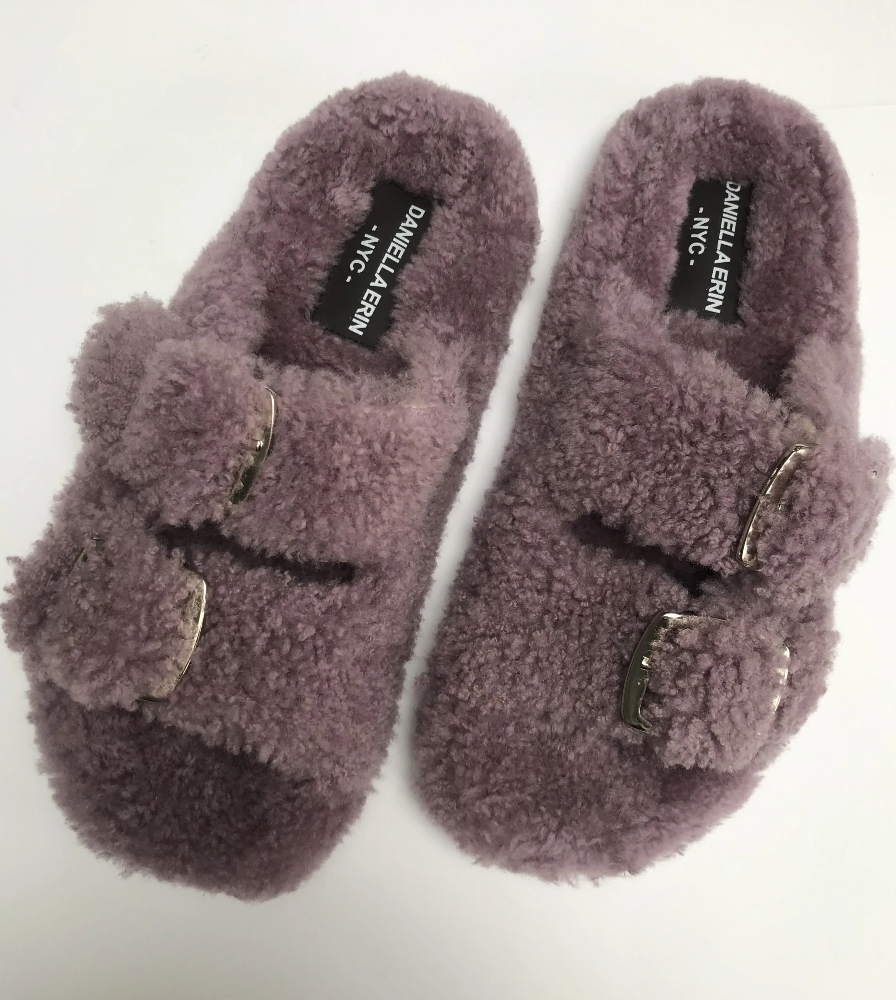 Shearling Slides