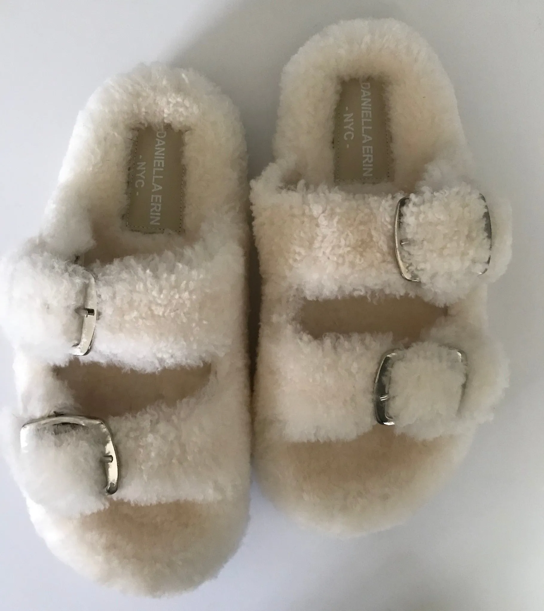 Shearling Slides