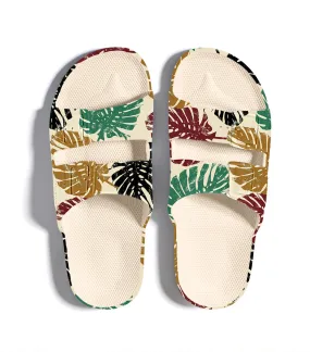 Slippers Freedom Moses Monstera Multi Stone