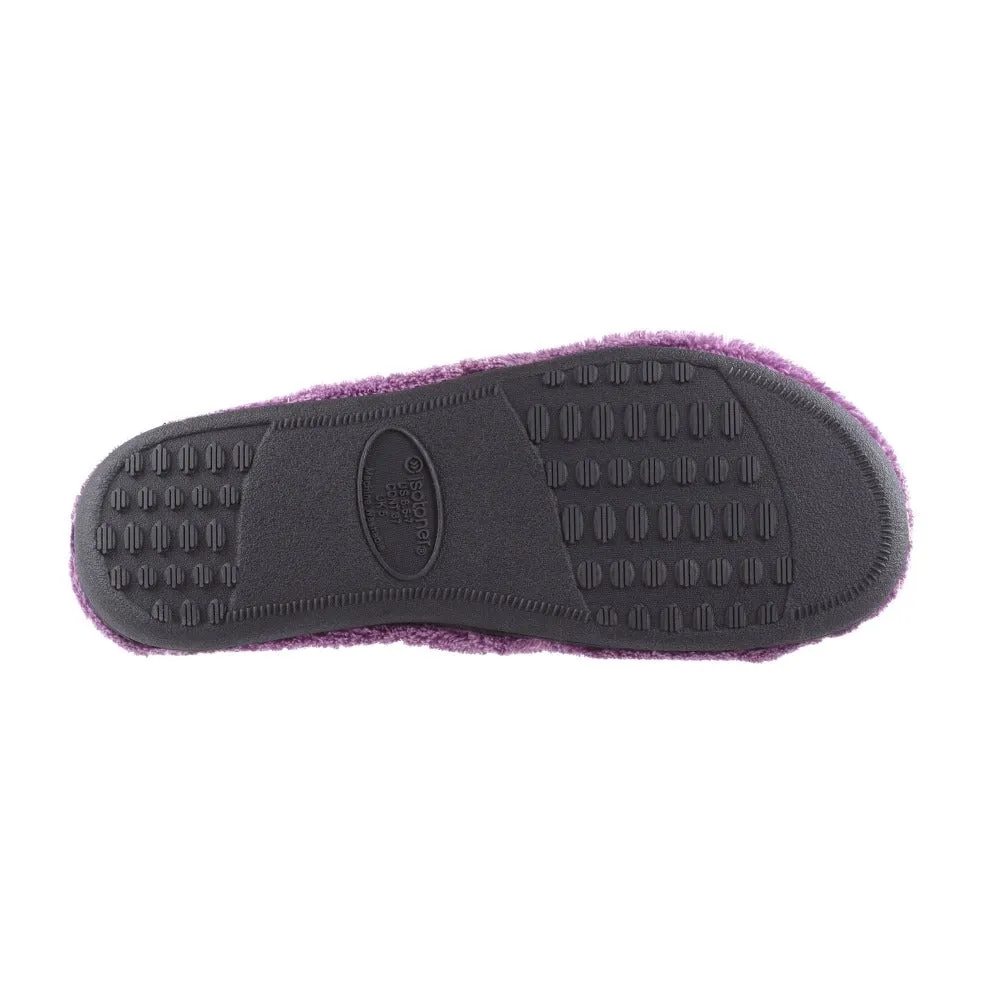 Women’s Microterry with Satin X-Slide Slippers