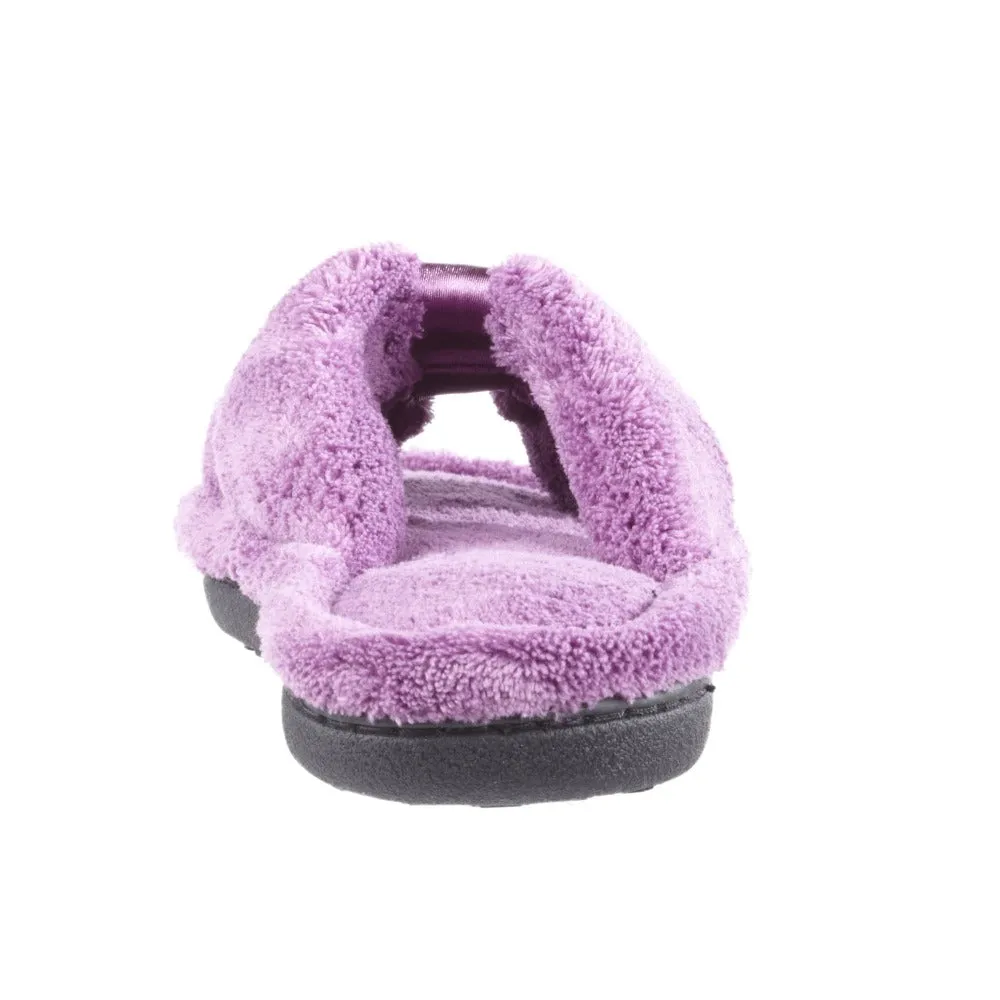 Women’s Microterry with Satin X-Slide Slippers