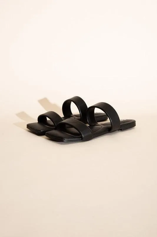 Womens Ramsey Double Strap Slides